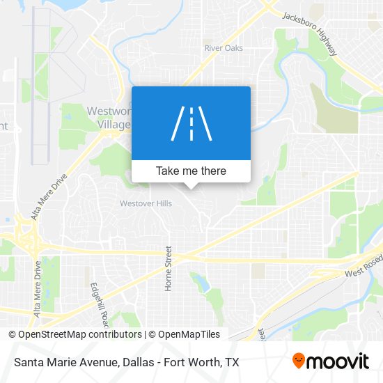 Mapa de Santa Marie Avenue