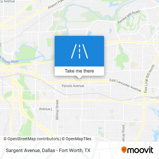 Sargent Avenue map
