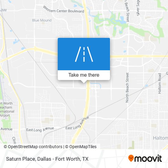 Saturn Place map