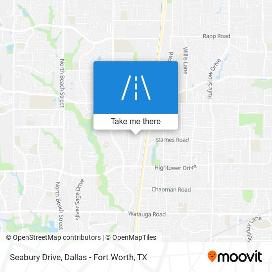 Mapa de Seabury Drive