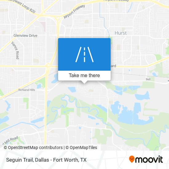 Mapa de Seguin Trail