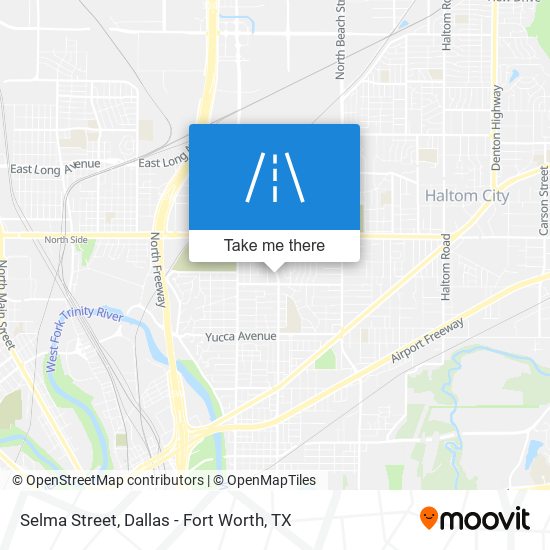 Selma Street map