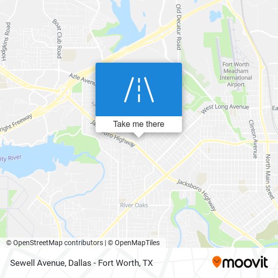 Mapa de Sewell Avenue