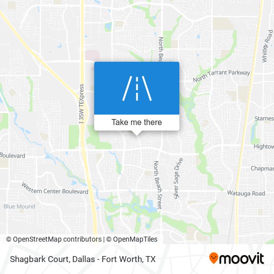 Shagbark Court map