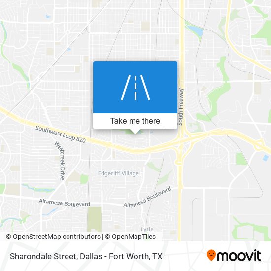 Sharondale Street map