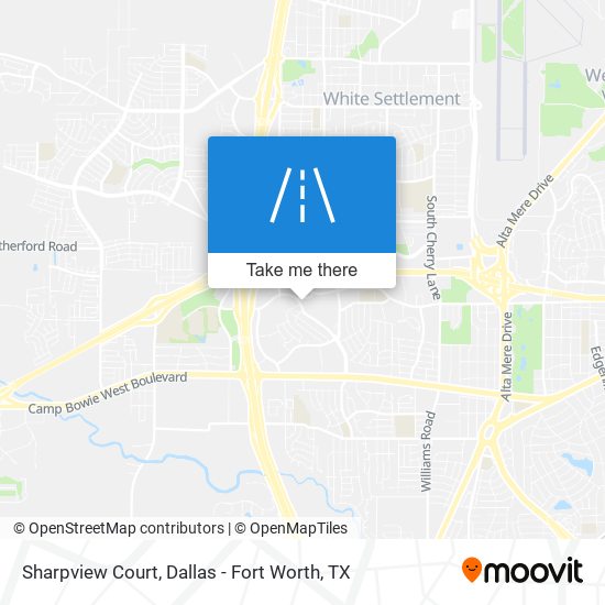 Mapa de Sharpview Court