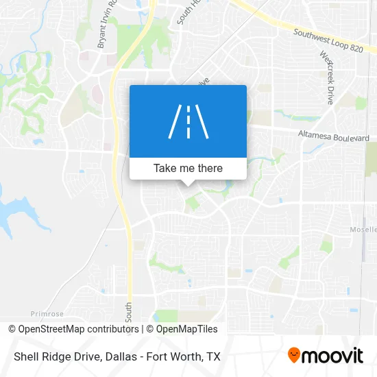 Shell Ridge Drive map