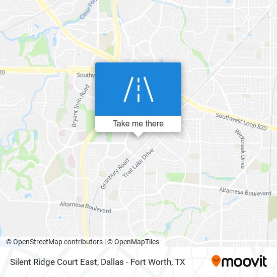 Mapa de Silent Ridge Court East