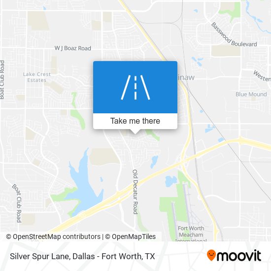 Mapa de Silver Spur Lane