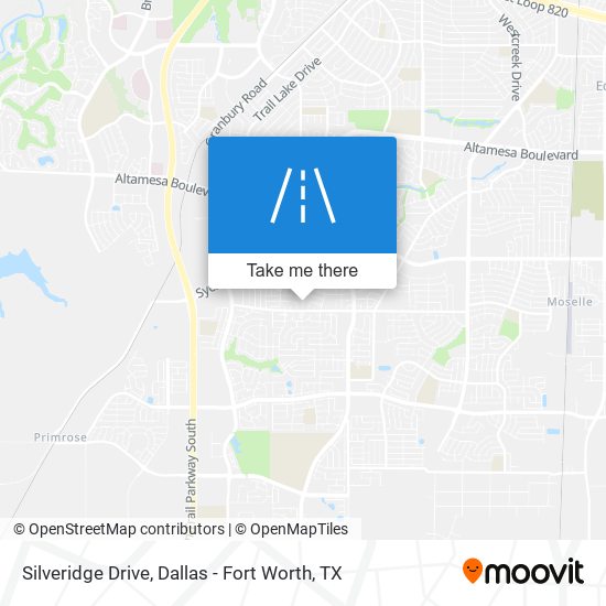 Mapa de Silveridge Drive