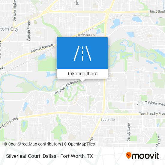 Silverleaf Court map