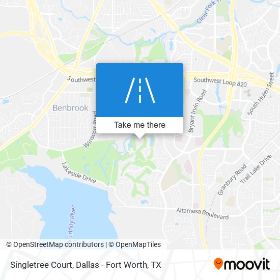 Singletree Court map