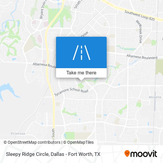 Mapa de Sleepy Ridge Circle
