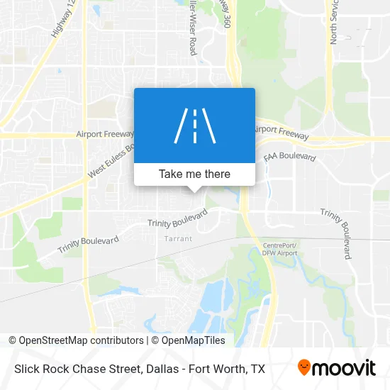 Slick Rock Chase Street map
