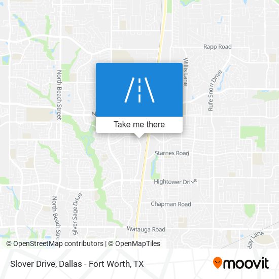 Mapa de Slover Drive