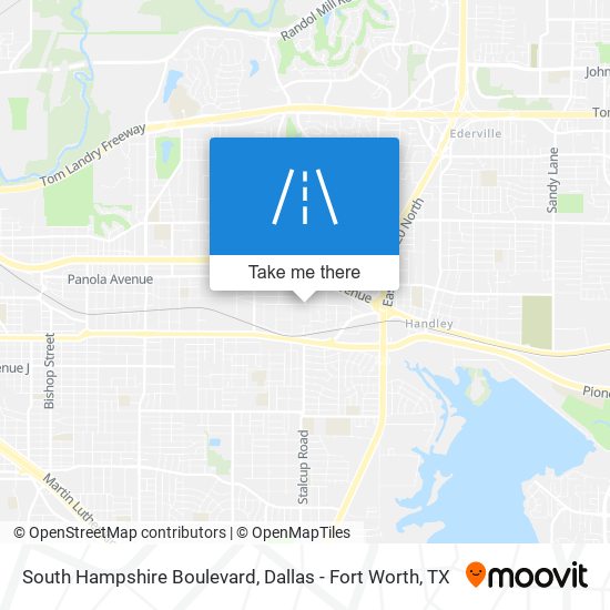 South Hampshire Boulevard map