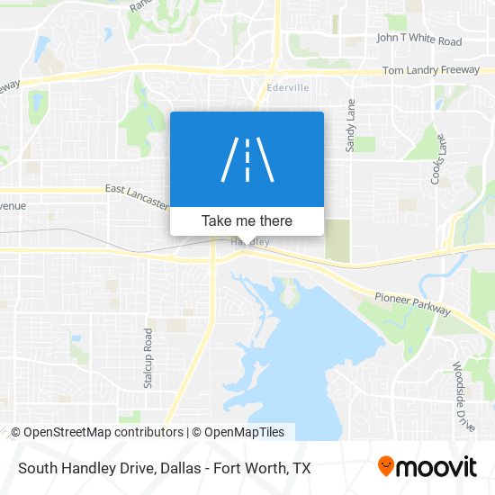 South Handley Drive map