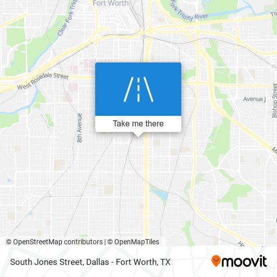 Mapa de South Jones Street