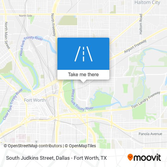 Mapa de South Judkins Street
