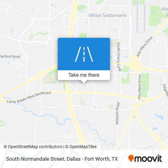 South Normandale Street map