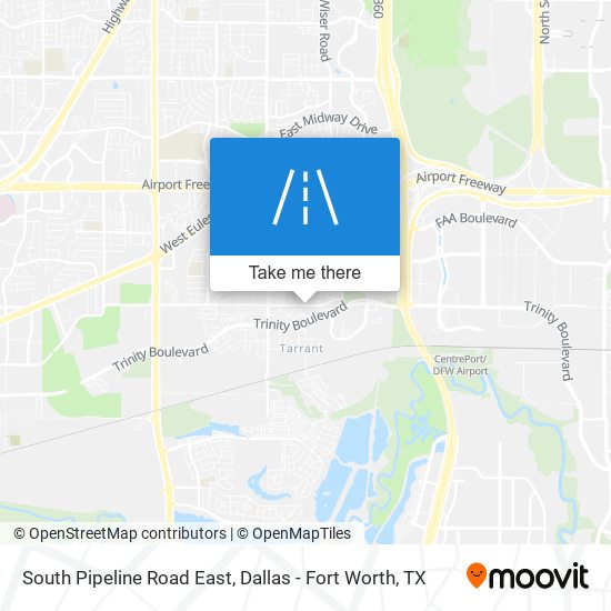 South Pipeline Road East map