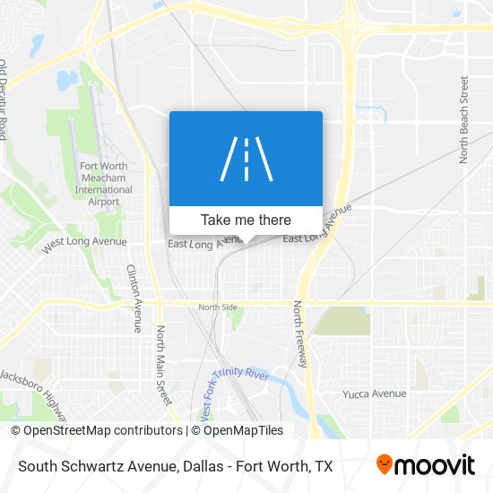 South Schwartz Avenue map