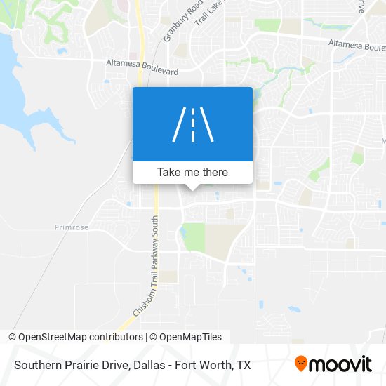 Southern Prairie Drive map