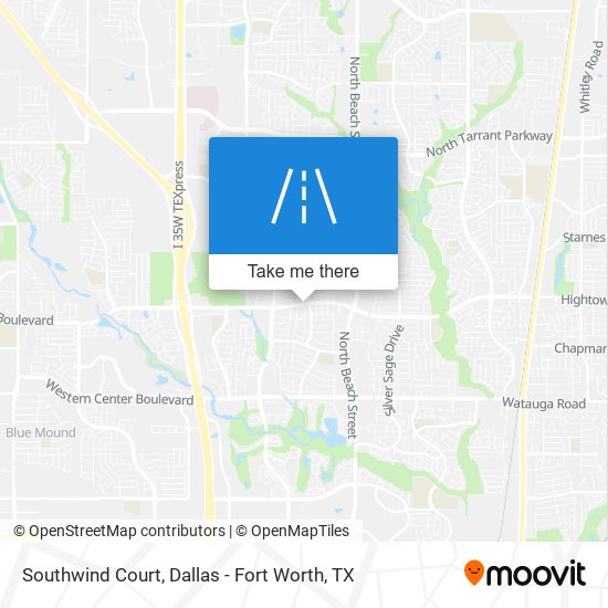 Southwind Court map