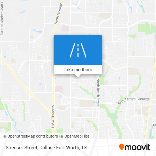 Spencer Street map