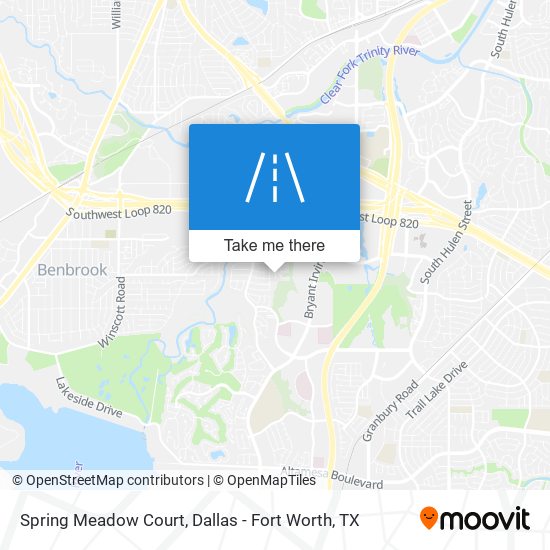 Spring Meadow Court map