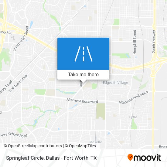 Springleaf Circle map
