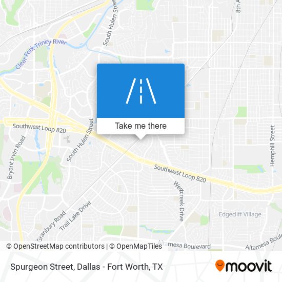Spurgeon Street map