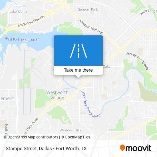 Stamps Street map