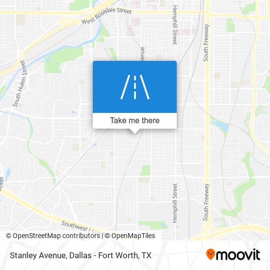 Stanley Avenue map