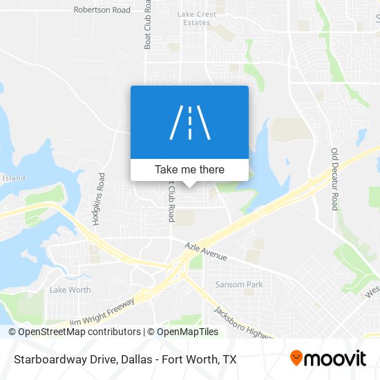 Starboardway Drive map
