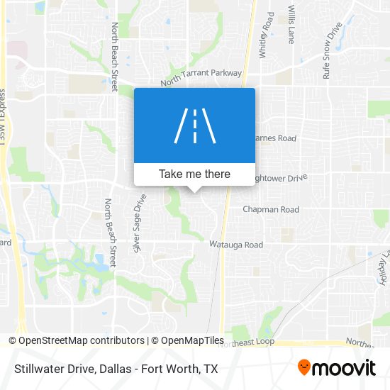 Stillwater Drive map