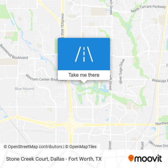 Stone Creek Court map