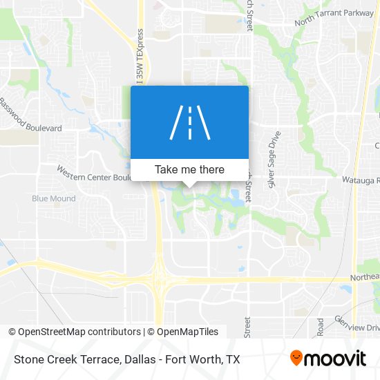 Stone Creek Terrace map
