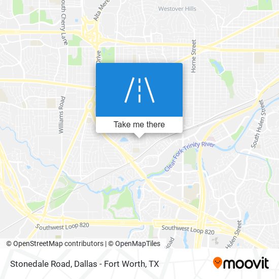 Stonedale Road map