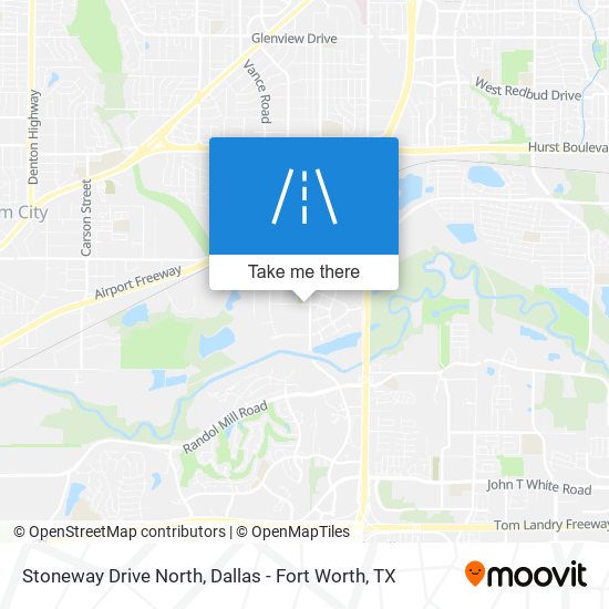 Stoneway Drive North map