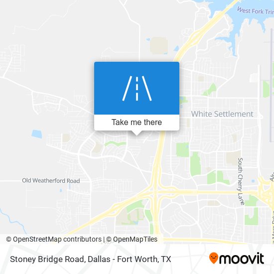Stoney Bridge Road map