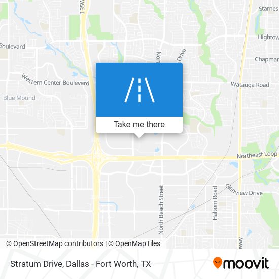 Stratum Drive map