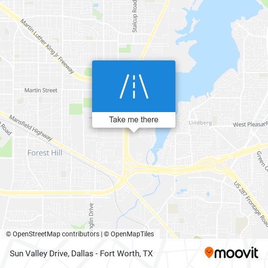 Sun Valley Drive map