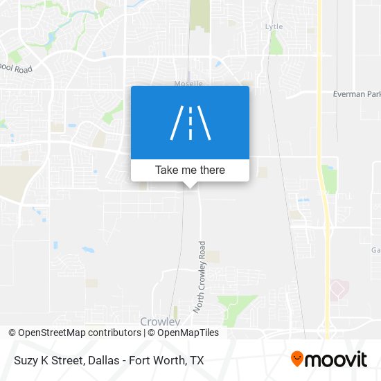 Suzy K Street map