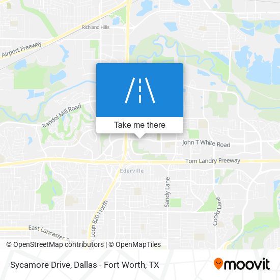 Sycamore Drive map