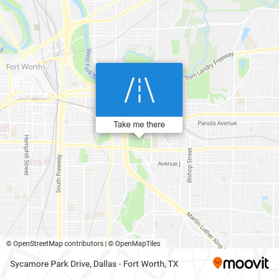 Sycamore Park Drive map