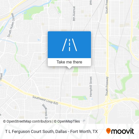 T L Ferguson Court South map