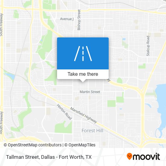 Tallman Street map
