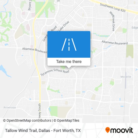 Tallow Wind Trail map