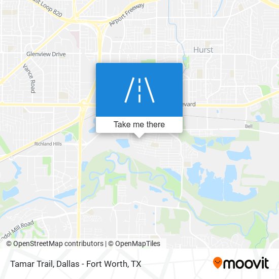 Tamar Trail map